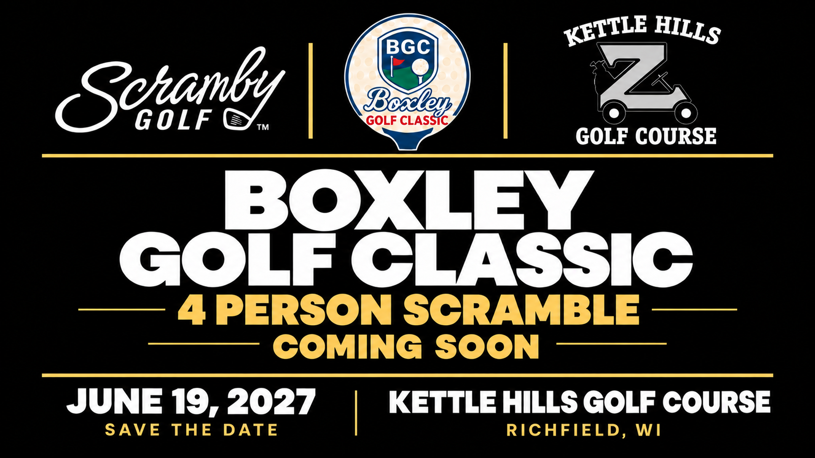 4 Person Scramble | Kettle Hills Golf Course | Richfield, WI